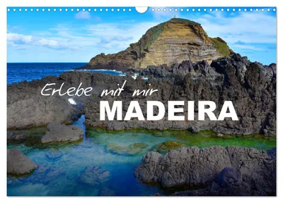 Produktbild von Erlebe mit mir Madeira (Wandkalender 2027 DIN A3 quer), CALVENDO Monatskalender