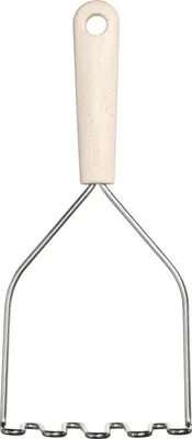 Zdjęcie produktu dla Tłuczek do ziemniaków GastroMax 7296-720 GastroMax 280 mm, stal nierdzewna/kremowy