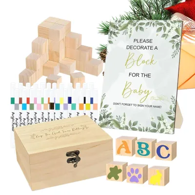 Produktbild von Kreatives Holzbaustein-Set
