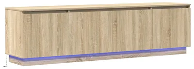 Zdjęcie produktu dla vidaXL Szafka pod telewizor Sonoma dąb 180 x 38 x 49 cm materiał drewnopochodny