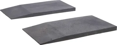 Produktbild von Gummi Rampen Satz für Scherenhebebühne 50mm 2 Stück'' Auffahrrampe 1000mm Lang Auffahrkeil Auffahrhilfe Türschwellenrampe