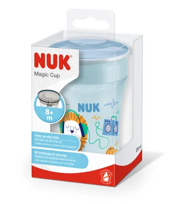 Zdjęcie produktu dla NUK 10255602 NUK Trinklernbecher Magic Cup 360°-Trinkrand 230ml blau
