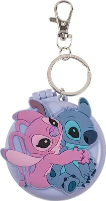 Image de Brelok z lusterkiem i szczotką Peers Hardy - Disney Stitch & Angel