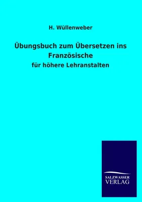Produktbild von Übungsbuch zum Übersetzen ins Französische