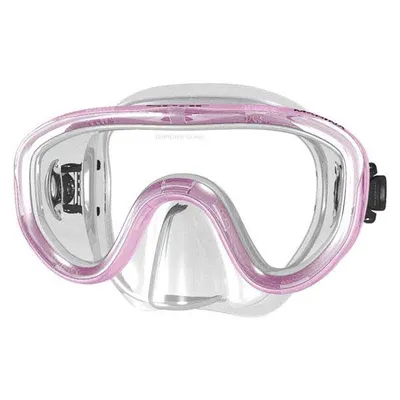 Image de Masque de plongée pour enfants Seac Marina en silicone rose