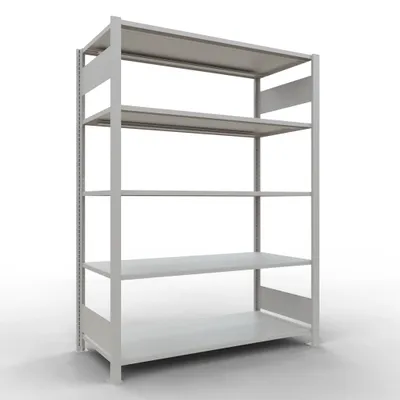 Produktbild von Büroregal Stecksystem Grundregal - 1800x1300x600 mm, Typ 150 kg