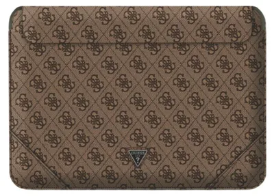 Produktbild von Guess, Magnetische Hülle für 13 / 14 Zoll Computer Modell 4G Triangle, Braun