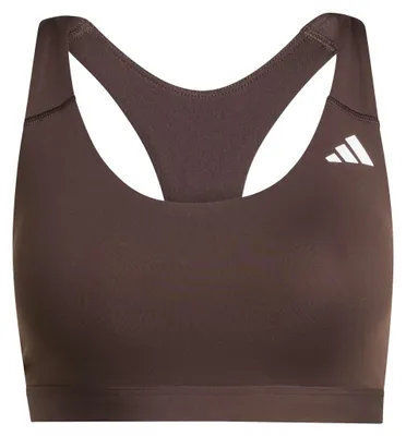 Produktbild von adidas Women's Optime Essentials Workout Medium Support Bra, Aurora Coffee, M