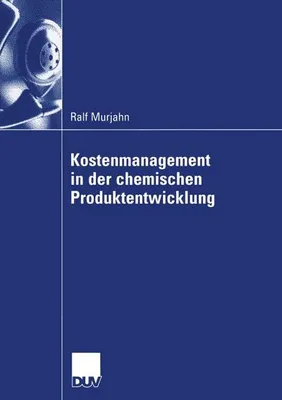 Obrázek produktu pro Kostenmanagement in der chemischen Produktentwicklung