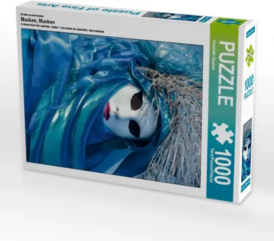 Produktbild von Calvendo Ein Motiv aus dem Kalender Masken, Masken 1000 Teile Puzzle hoch 480x640mm, Stephan Elisabeth; 7391182