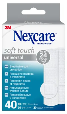 Produktbild von Nexcare 7100224107, Sortiert, Weiß, 40 Stück(e)
