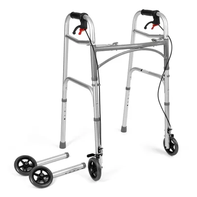 Immagine prodotto di Four-wheeled wheelchair with brakes TIMAGO JMC-C 3223 Silver