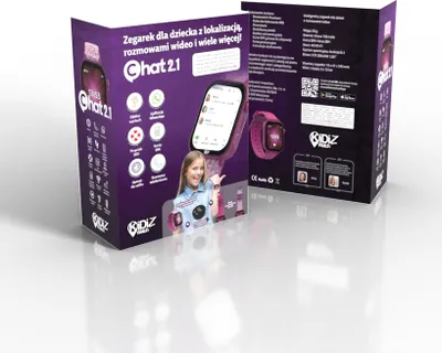 Immagine prodotto di KiDiZ Chat smartwatch per bambini rosa