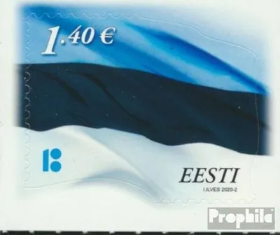 Produktbild von Briefmarken Estland 2020 Mi 915II (kompl.Ausg.) postfrisch Staatsflagge
