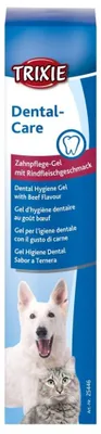 Produktbild von Hygienisches Zahnpflegegel mit Rindfleischgeschmack für Hunde und Katzen, 100 g