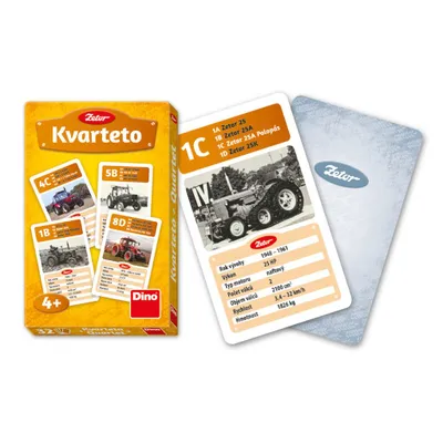 Produktbild von DINO Quartett Zetor