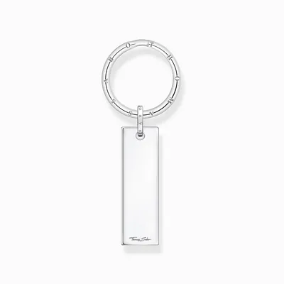 Produktbild von Thomas Sabo - KR17-637-21 - Schlüsselanhänger - 925er Silber geschwärzt - Platte