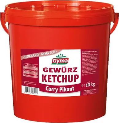 Produktbild von Gyma ECO Gewürzketchup Curry Pikant 10 kg