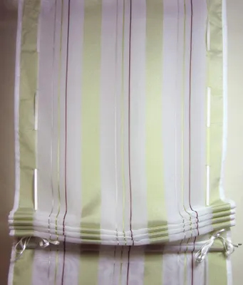 Produktbild von Bändchenrollo - Zugrollo , Grün 50 x 160 cm