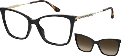 Produktbild von Pierre Cardin P.C. 8548/C Black havana 54/16/145 Damen Brillen