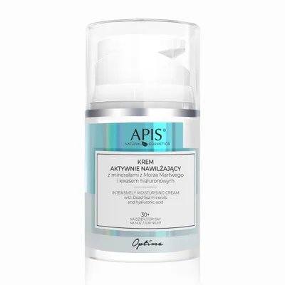 Obrázok produktu pre APIS OPTIMA 30+ Aktívne hydratačný krém na tvár s minerálmi z Mŕtveho mora, 50 ml