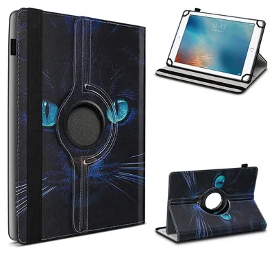 Produktbild von Tablet Hülle für Doogee U9 U10 U11 /Pro Tasche Schutzhülle Case 360 Grad DrehbarFarbe 360 Uni:Motiv 10
