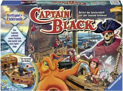 Produktbild von Ravensburger 22293 Captain Black