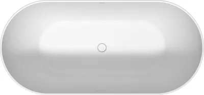 Produktbild von Duravit DuraKanto Badewanne, weiß, freistehend, 700559000000000