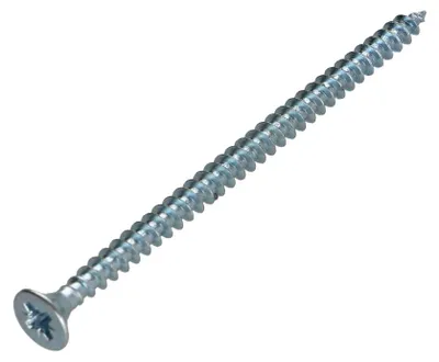 Produktbild von Spanplattenschrauben Senkkopfschraube Pozi N°2 4X70 Verzinkt