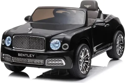 Produktbild von Kinder Elektroauto 12V - Bentley Mulsanne - 3 bis 6 Jahre - EVA-Räder - Schwarz