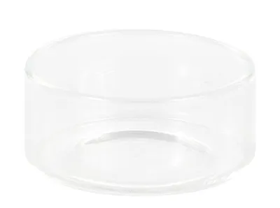 Produktbild von Ersatzteile & Bastelbedarf Teelichthalter Glas  Breite x Höhe x Tiefe 4,5 cmx2,1 cmx4,5 cm NEU