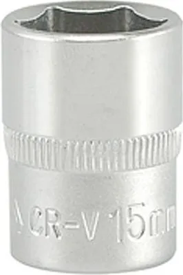 Produktbild von Yato 6-Kant-Steckschlüssel 3/8" Kurz 15Mm
