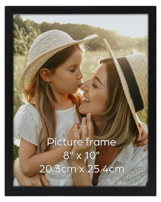 Image de Cadre photo Ditwis, format 20x25 cm, couleur noire, pour photos et images de 25x20 cm