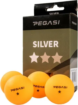 Produktbild von Pegasi Tischtennisbälle - Orange Tischtennisbällen 1 Stern Tischtennisbälle - 40+ Qualität - 6 STK. - Orange