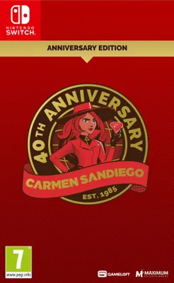 Zdjęcie produktu dla Switch Carmen Sandiego 40th Anniversary Edition