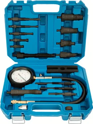 Produktbild von LUXTOM | Kompressionstester, für Dieselmotoren, 17TLG, Kompressionsmesser, Kompressionsprüfer, Druckmanometer
