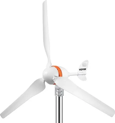 Immagine prodotto di Eolico bianco da 12 V, 400 W, 3 pale in nylon