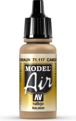 Obrázok produktu pre Vallejo Model Air 17ml (146,76€/1L) Farba NEW &s možnosťou voľby