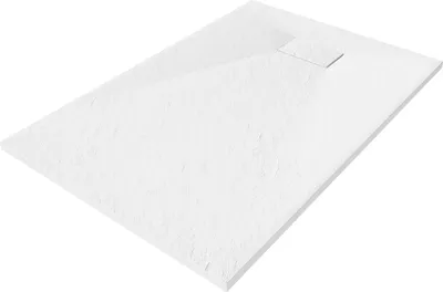 Image de Mexen Hugo Receveur de douche rectangulaire SMC 80 x 70 cm, blanc - 42107080