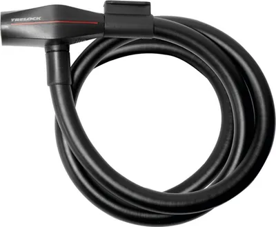 Produktbild von Trelock Kabelschloss 110 cm D 15 mm KS 415/110/15 schwarz mit Halter ZK 234