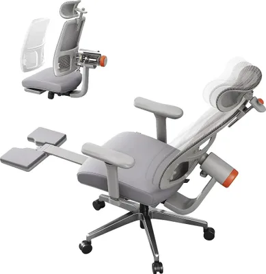 Obrázek produktu pro Ergonomická židle, automaticky sklopné opěradlo, nastavitelná opěrka nohou, NEUTRAL MagicH-GPRO