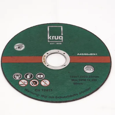 Produktbild von 1000 Stück Trennscheibe Inox C 125x1.0 mm