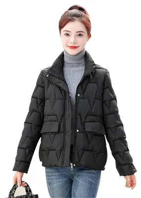 Produktbild von Damen-Steppjacke – Leicht – Schwarz – Größe M