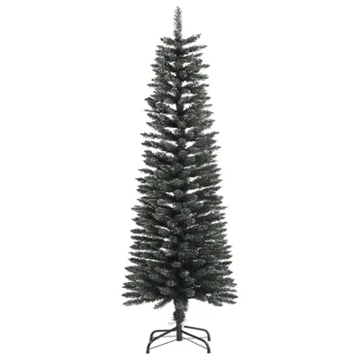 Immagine prodotto di Albero di Natale artificiale con supporto in PVC verde Slim