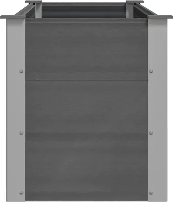 Produktbild von vidaXL Garten-Hochbeet WPC 150 x 50 x 54 cm Grau