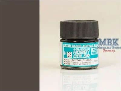 Image de GUNZE GSH028N Noir métallisé (10 ml) Métallisé