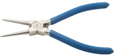 Image de Pince pour Circlips Droite 175 mm - Circlips Intérieurs - Précision et Maniabilité, Acier - D-Work