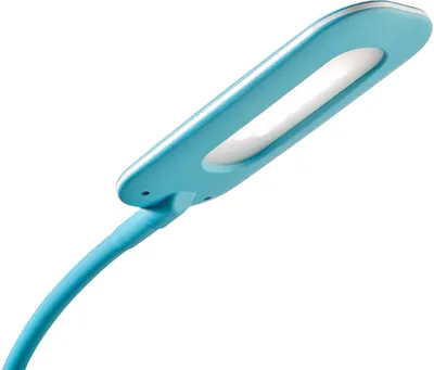 Produktbild von LED-Tischleuchte, Blau, flexibler Lampenarm, 3-fach dimmbar, 4.000 K, 420lm, 230 V, 6 W