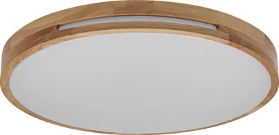 Produktbild von Osram ORBIS Woodburry LED-Deckenleuchte mit Holzdekor für stilvolle Innenräume