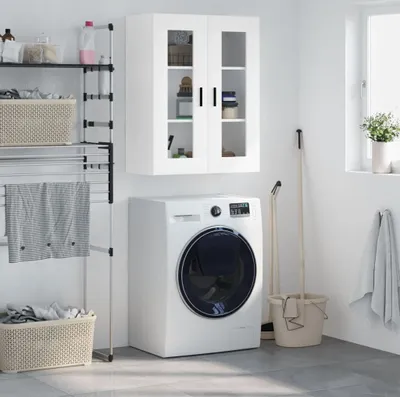 Obrázok produktu pre vidaXL nástenná skrinka biela 69,5x34x90 cm